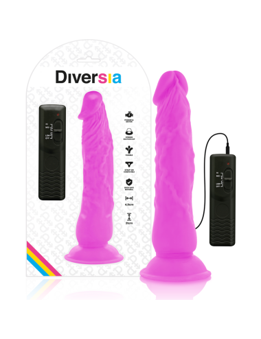 DIVERSIA DILDO FLEXIBLE CON...