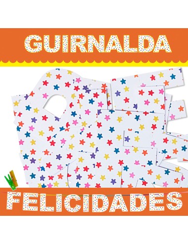 GUIRNALDA FELICIDADES...