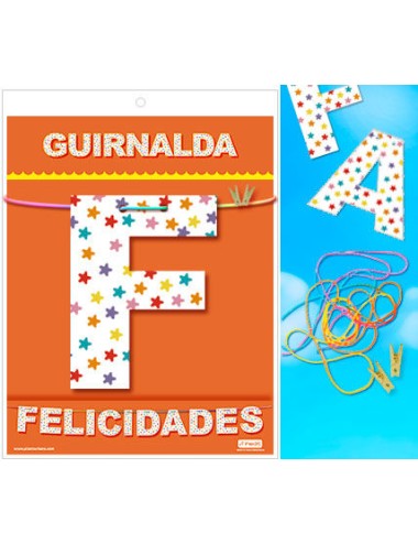 GUIRNALDA FELICIDADES...