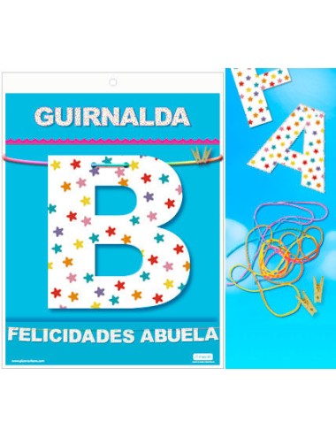 GUIRNALDA FELICIDADES...