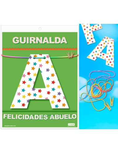 GUIRNALDA FELICIDADES...